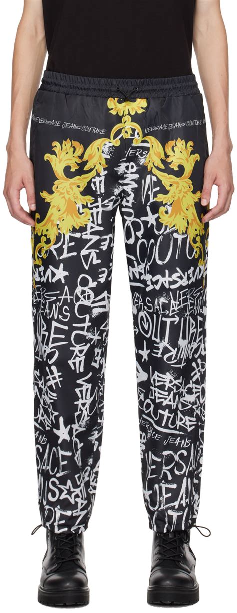 cheap versace sweatpants|versace denim pants.